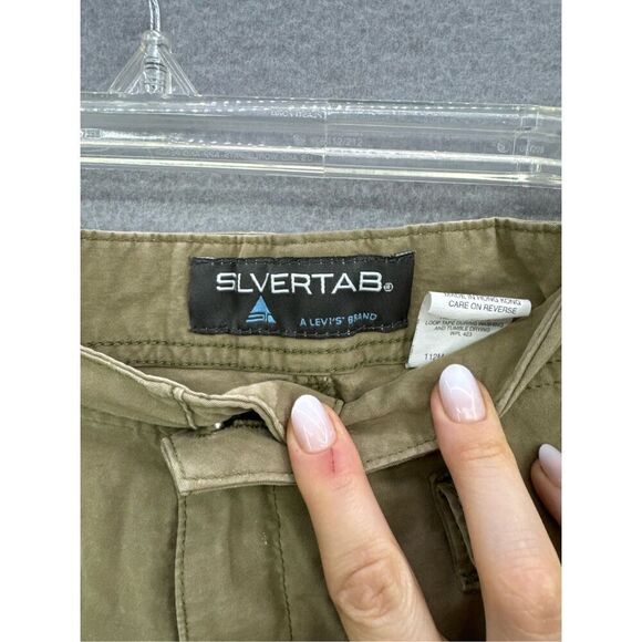 Levis Silvertab Digital Camo Vintage Pants Jeans Size 32x32 - Picture 6 of 9